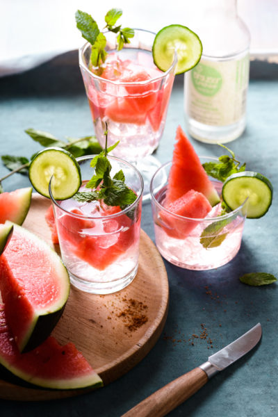 Wassermelonen Bowle - Sommerliche Rezepte bei Bringsl entdecken
