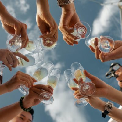 Champagner für alle Unsplash skylake-studio