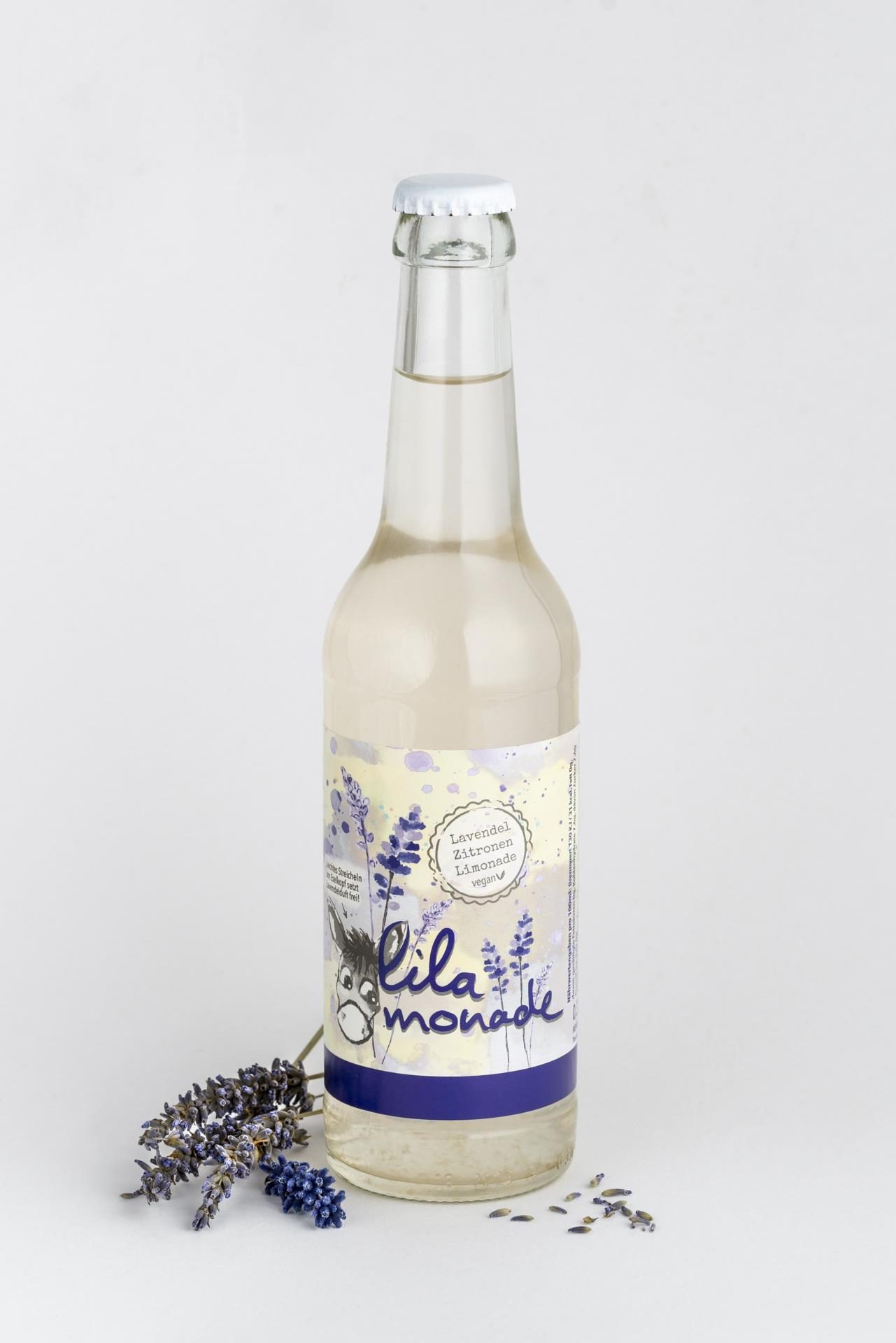 Lavendel Zitrone Limonade- LiLamonade Produktbild 1 ohne Siegel