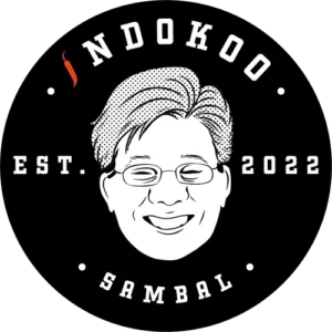 Indokoo - das Gesicht auf dem Indokoo-Lable