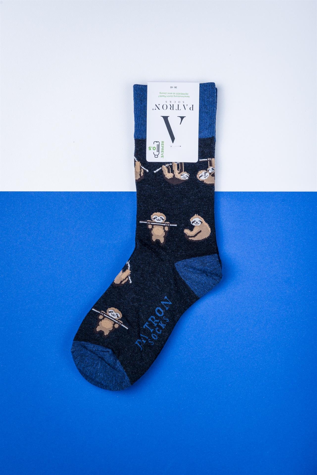 Faultier Socken Patron Socks Produktbild 1