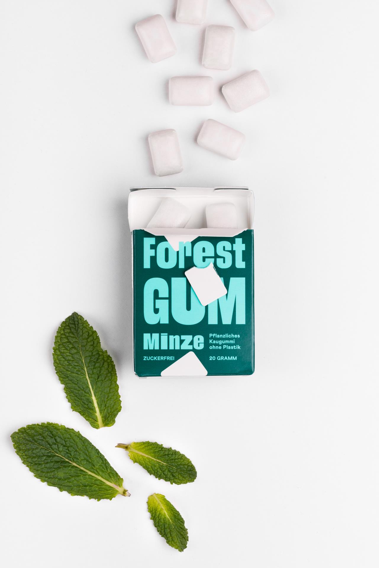 Kaugummis Forest Gum MInze- Forest Gum Produktbild 2