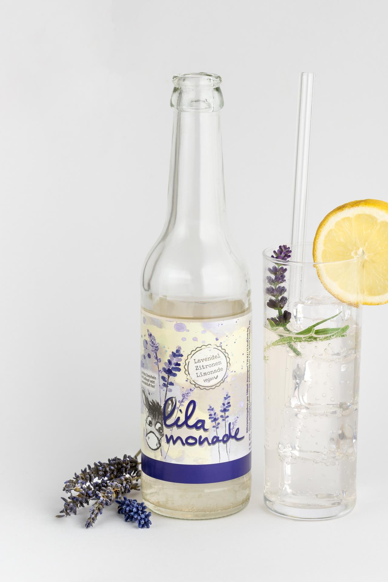 Lavendel Zitrone Limonade - LiLamonade Produktbild 2 ohne Siegel
